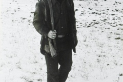Dan Mills hunting elk in the Washington Cascades, 1975