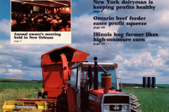 Farmer in upstate New York harvesting forage.  Client:  AO Smith Harvestore