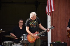 Guitarist Mike Wolancevich at Lyon Farm